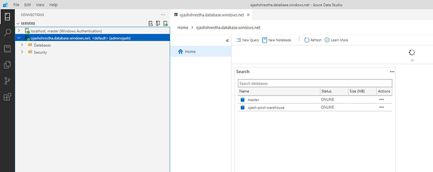 Creating Loading User